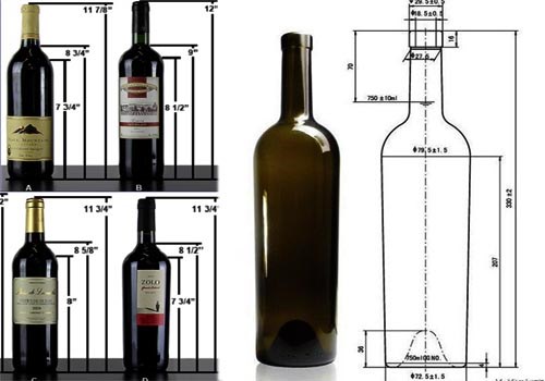 Tìm hiểu về kích thước chai rượu vang theo quy chuẩn quốc tế