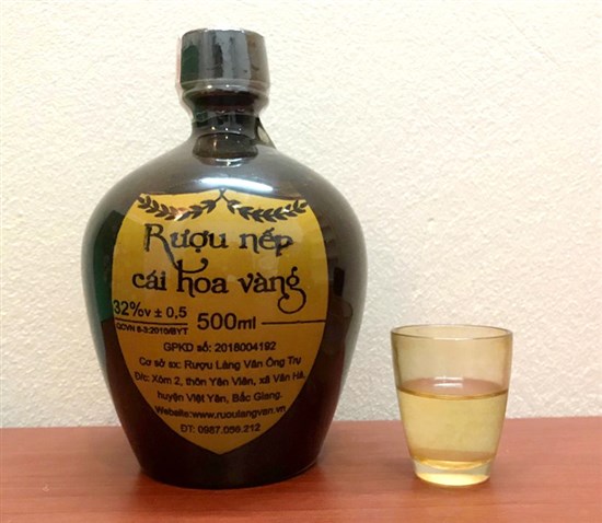 Cách ngâm rượu nếp cái hoa vàng