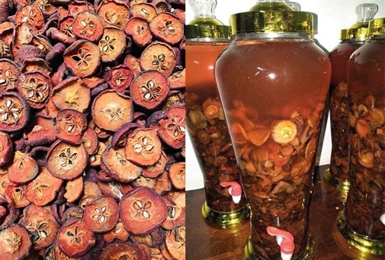Cách ngâm rượu táo mèo khô không bị chua, tốt cho sức khỏe