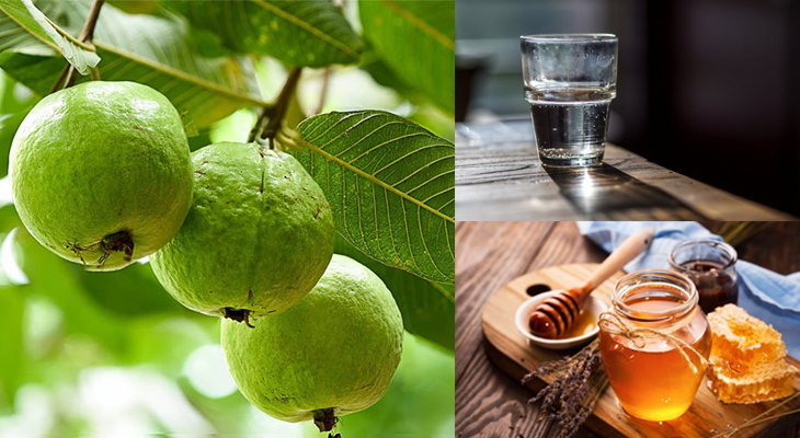 Rượu ổi ngâm cùng mật ong