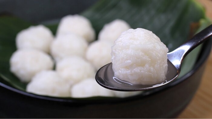 Cơm rượu miền Nam thường được vo tròn