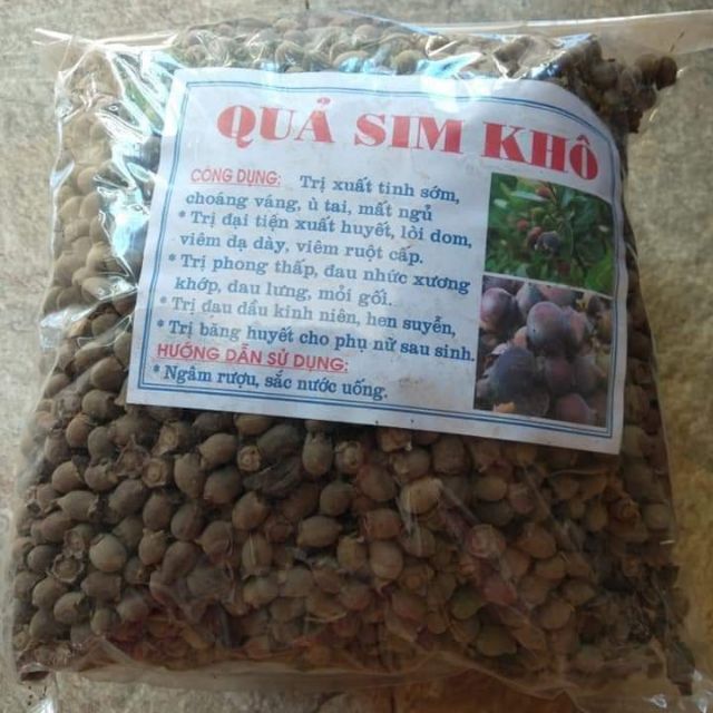 Các ưu điểm khi dùng rượu sim khô ngâm rượu