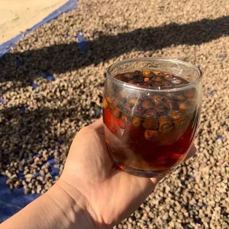 Rượu sim khô ngâm thành phẩm