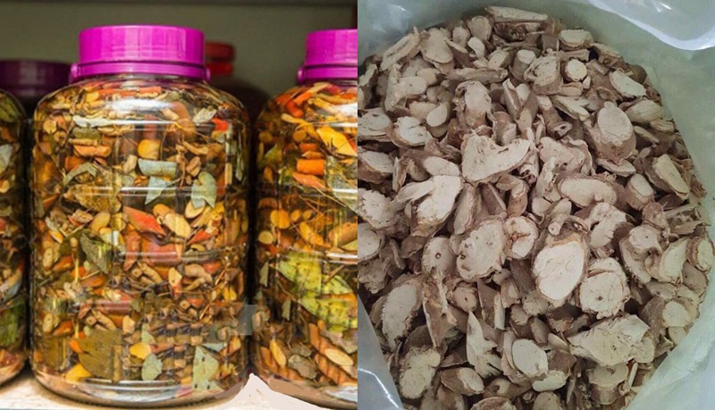 Cách ngâm rượu đinh lăng từ củ khô